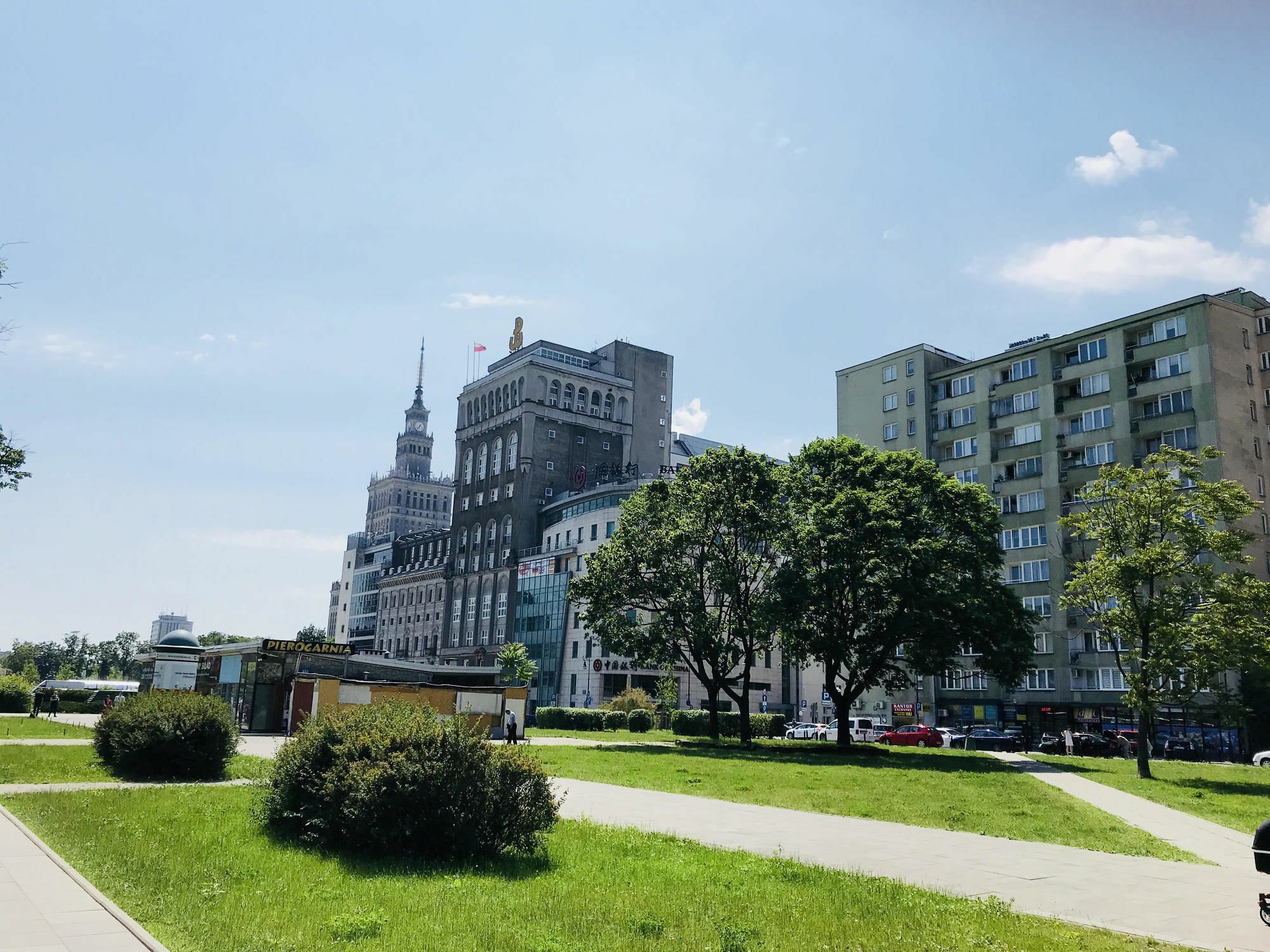 Zielna City Center Apartamento Varsóvia Exterior foto